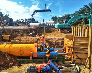 Langat 2 Water Treatment Plant Pipe Jacking Gallery Image 2